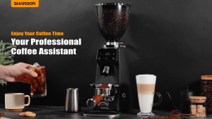 Máy xay hạt cà phê Espresso chuyên nghiệp lưỡi dao Flat Burr 64mm thương hiệu Anh Quốc cao cấp Shardor BD-CG305 - Hàng nhập khẩu