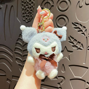 สร้อยกุญแจสตีลี่ยูนิค สุดน่ารัก KT ลายหูโตสุนัข ของขวัญเล็กสำหรับคู่รัก กระเป๋าใส่โทรศัพท์มือถือ สไตล์การ์ตูน