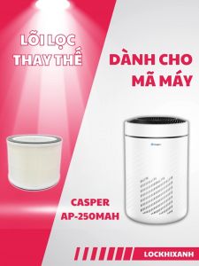 Lõi lọc không khí Casper AP-250MAH. Màng lọc không khí Casper giá rẻ chất lượng chuẩn HEPA H13
