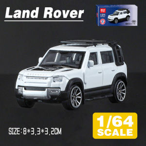 LEO 1:64 Land Rover Defender Diecast โมเดล รถอัลลอยด์รถยนต์ของเล่นคอลเลกชันของขวัญสําหรับเด็กชายสาว ของเล่นเด็ก