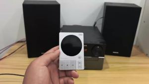 Famue | 128GB HIFI Lossless MP3 Player Famue BF30 DSD256 192Khz 32bit Piano Key Metal Design 45H Battery 1.5" Screen Bluetooth 5.3