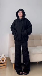 Áo khoác đi nắng hoodie nam nữ thêu nổi chất nỉ dày form rộng mũ 2 lớp mặc nhà đi chơi cặp - xuongniTNT