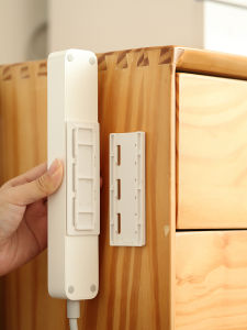 Đầu Nối Tường Không Cần Khoan Kẹp Cắm Sạc Gắn Tường Đồ Trang Trí Không Để Lại Dấu Vết Đồ Lưu Trữ Không Dây Kẹp Cắm Sạc