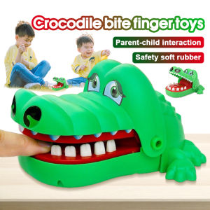 Funny Crocodile Mouth Bite Finger Parent-child Interaction Toy Game For Kids Boy Gift