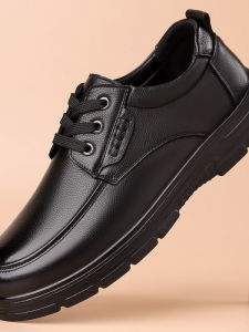 Breathable British Casual Lace-up Soft-soled Mens Shoes