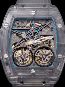 [Baru]ONOLA 6828 Jam tangan lelaki Baru Fesyen Terbang Berdua-dua Pusingan Jam Tangan Mekanikal Automatik Penuh Penuh Keperibadian Bentuk Tong Arak Tali Silikon Kalis Air Lelaki Jam Tangan[  original exquisite    ]