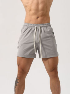 JSGJ | Breathable Quick-drying Elastic Sport Shorts for Fitness and Running 4 Quarter