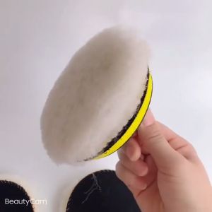 Phớt lông cừu đánh bóng ô tô xe hơi chuyên nghiệp 5 món dùng cho máy khoan
