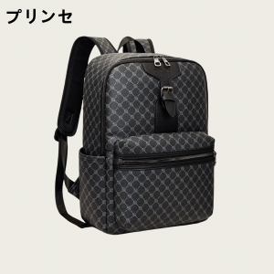 Large Capacity Outdoor Travel Mens Backpack Dual Shoulder Bag British Style Zipper Closure Anti-Water Soft Material Commuter Bag