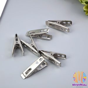 MegaMate กิ๊ฟหนีบผ้า คลิปหนีบผ้า ตัวหนีบผ้าสแตนเลส stainless steel clothespin แพ็ค 20 ตัว