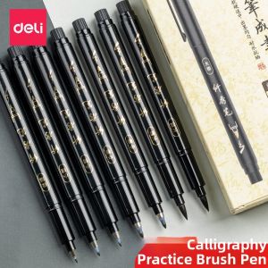 deli | Calligraphy & Signature Practice Pen Brush Pen