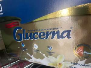Abbott Glucerna Vanilla flavour refilled pack 2.22kg