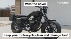 🛵 Universal motorcycle cover Motor cover Motorcycle cover 4 Layers Thickened Rainproof Waterproof Sunproof Anti UV Dust With lock holes/storage bag For motorcycle scooter electric bicycle
