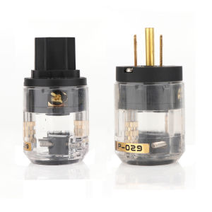 Gold Plated Power Amplifier Plug And Socket for HiFi Audio Tube Amplifier European Standard Yter Brand from Mainland China