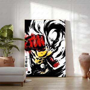 Bandai | One Punch Man Poster Print For Living Room Home Decor Classic Japanese Anime Aesthetic Canvas Painting Wall Art HD Picture