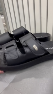 S รองเท้าแตะแบบสวม แอโร่ซอฟ Aerosoft รุ่น MA4142 ไซส์ 38-45 สี ดำ น้ำตาล ลดจากราคาป้าย 440   รองเท้าไม่กลัวน้ำ เบาสบาย ทนทาน