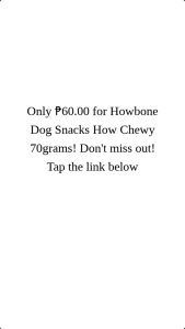 All Stages Adult Puppy 75g How bone Howbone PRIME JERKY Dog Treat Dog Snack Dog Food Essentials