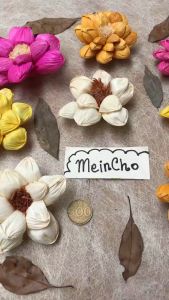 Bunga Klobot Teratai Mawar JUMBO & Bunga Kulit Jagung Kering