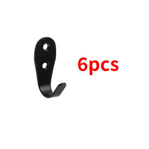 Wall coat hooks black coat hooks wall mounted hooks metal hooks for entryway kitchen bedroom bathroom office toilet