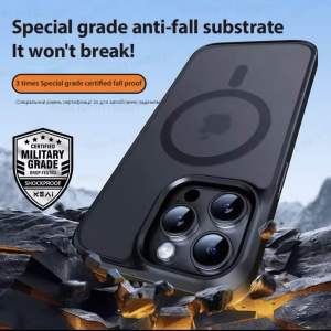 Case Magsafe Black Edition Matte IP 7 7+ 8 8+ X XR XS MAX 11 12 13 14 15 16 PRO MAX 14+ 15+ 16+ PLUS 16E Magnetic Case Clear Matte Hybrid Bumper Casing