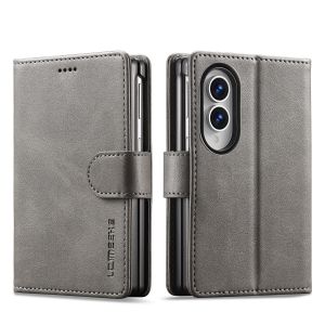 Ốp Ví Da PU Chống Sốc Cho Samsung Galaxy Z Fold 8/7/6/5/4/3 Có Giá Đỡ Thẻ Dạng Lật - Vỏ Bảo Vệ