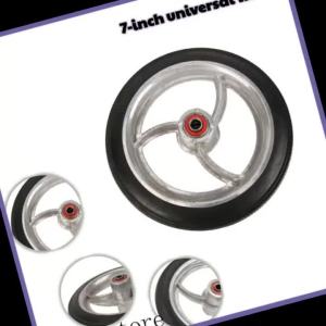 7-inch universal replacement wheels: compatible with 7-inch scooters and handcarts