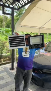 KKSKY 990000W Solar Floodlight Solar Light Outdoor Light Waterproof Light LED Solar Light Auto On/Off Street Light