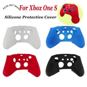 1/2PCS Game Handle Soft Silicone Protective Sleeve For Xbox OneS Controller With Stud Gel Protective Sleeve Joystick Accessories