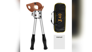 Ratchet cable cutter คีมตัดสายเคเบิลด้วยมือ ตัดสายเคเบิล เครื่องตัดสายเคเบิลเกียร์ สายอลูมิเนียมทองแดง วงล้อ เครื่องตัดสลักเกลียว สายตัด คีมตัดสายไฟ ตัดสายไฟแบบเฟืองการตัดแรงสูงสุด ผ่อนแรง ตัดสายไฟอเนกประสงค์ ที่ตัดสายเคเบิลรางตัดสูงสุด300mm²