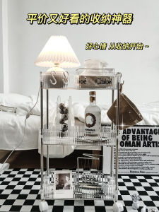 ตู้เสื้อผ้าแบบพับได้ใส่เครื่องสำอาง ตู้เสื้อผ้าแบบเคลื่อนที่ขนาดเล็กใส่ของกิน ตู้เสื้อผ้าแบบตั้งตรงสำหรับห้องนอนและห้องน้ำ