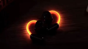 DMOOSTER D72 Bluetooth 5.4 Open-Ear Wireless Earphones with LED Lights Smart Touch Control IPX4 Water Resistance and Enhanced Bass