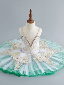 Ballet Performance Outfit Professional Little Swan TUTU Skirt Childrens Swan Lake Ballet Puffy Skirt Performance Costume for Girls