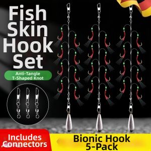 WEVOLA | Imitative Smiling Carp Fish Skin Fishing Rig Baits