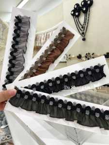 Curtain Lace Trim Soft Decoration DIY Hanfu Costume Accessories New Arrival Craft Window Curtain Sheer Fabric Accessories