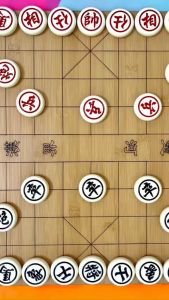 Bộ Cờ Tướng Melamine Giả Ngọc Và Bàn Cờ Trúc Khắc Laser Dày 2cm