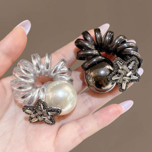 NING ZHOU | Water Diamond Star Traceless Hair Ties