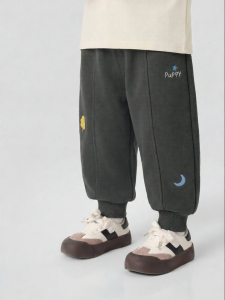 CUTEPANDAS | Quần Jogger Phong Cách Thoáng Mát Cho Bé Trai Và Bé Gái