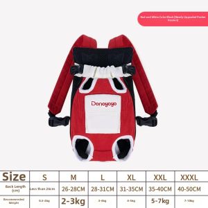 Dono | Travel Pet Backpack for Cats and Dogs with Chest and Shoulder Straps