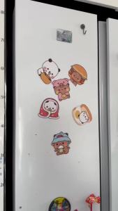 Bubu and Dudu Fridge Magnets Kawaii Panda Yier Refrigerator Magnets Sticker Home Decor Sticker Creative Anime Home Accessories