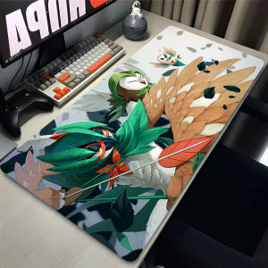 Bandai | Anime Pokemon Rowlet XXL Lớn Miếng Lót Chuột Dành Cho Game Thủ Để Bàn Thảm Laptop Văn Phòng PC Tủ Có Bàn Phím Thảm Phụ Kiện Chơi Game