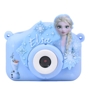 Disney Princess Elsa Camera Childrens Toy Camera Can Take Photos And Record Videos Birthday Gift for Girls Kids Simulation Camera