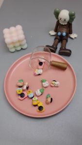 Bộ 14 Sticker Charm 3D chủ đề thỏ xương rồng DIY Mayto gắn Dép Cross Dép Sục Cá Sấu JB-147