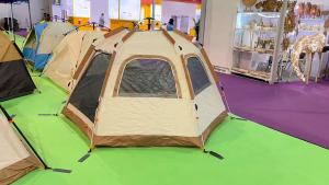 เต็นท์ 4 5 คน แคมป์ปิ้ง เต็นท์แคมป์ปิง กันฝน 100% เต็นท์นอน 50+UPF เต็นท์พับได้ แจกไฟฉาย LED เต็นท์เตียง เต็นท์สนาม เต้นนอน