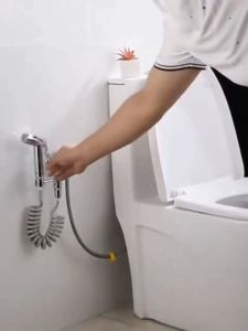 LONGKEN Full Copper Angle Valve With Bidet One In Two Out Double Switch 3 1 Washing Machine Faucet