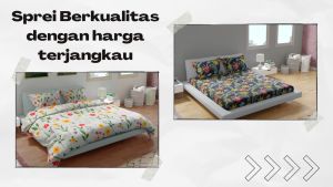Sprei Motif Minimalis Elegan Terbaru Tanpa Sarung Bantal dan Guling  Ukuran Komplit 90x200cm Sampai 200x200cm