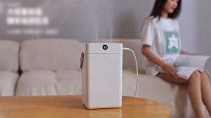 Home dual spout mist humidifier large capacity digital display with dual spout mute Fogger portable Office USB Air Humidifier