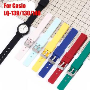 Silicone Watch Strap For Casio LQ-139 LQ-130 LQ-140 Quick Release Replace Wrist Band 12mm Universal Watchband For Women Bracelet