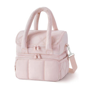 Insulated Thermal Lunch Bag Women Commuter Handbag