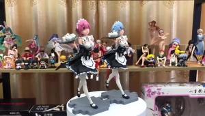 Bandai | Bộ Mô Hình Nhân Vật Rem & Ram Re:Zero Trang Phục Hầu Gái Chất Liệu PVC Có Khay Dành Cho Người Lớn Mô Hình Trưng Bày Đứng Dành Cho Fan Từ 14 Tuổi Trở Lên