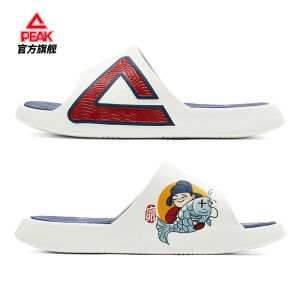 Peak Mens Sporty Slippers Breathable High-Tech Materials Summer Outdoor Wearable Flat Sandals Comfortable Recovery Shoes